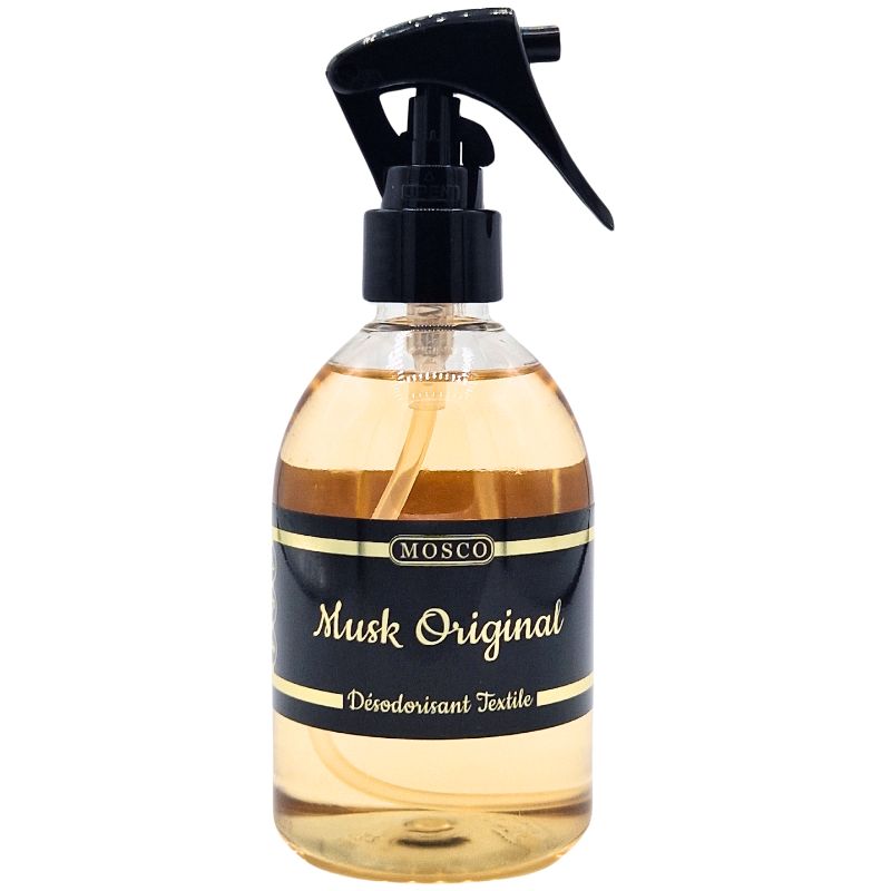 Désodorisant textile Musk Original 250ml – Spray textile Mosco